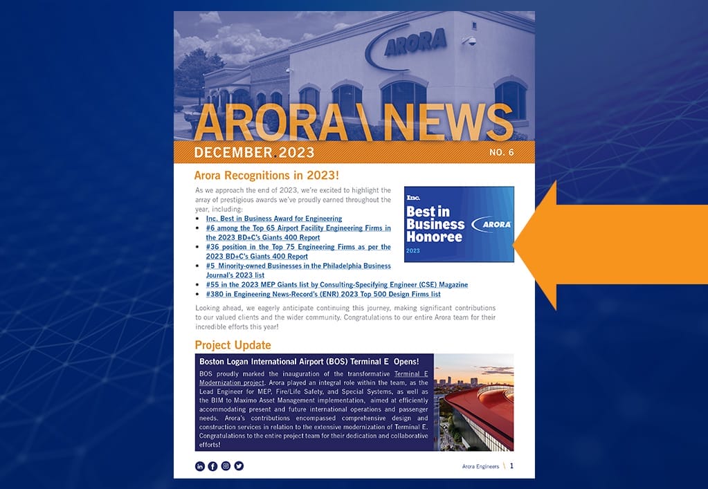 December 2023 Arora Newsletter
