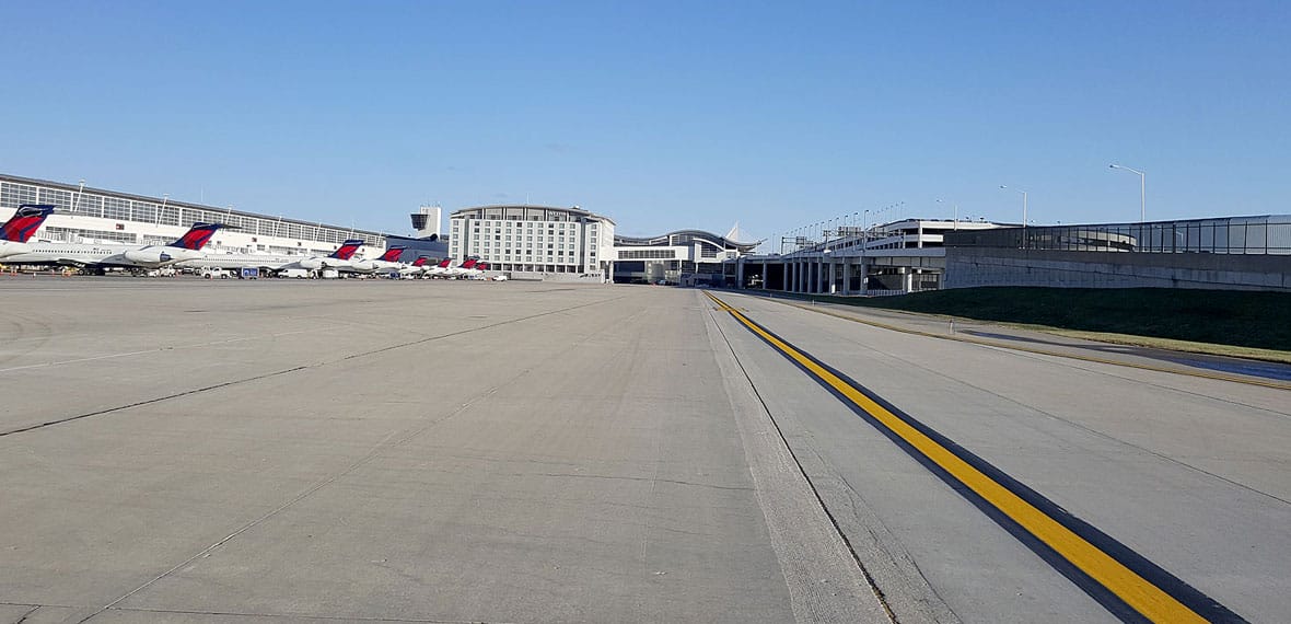 DTW Reconstruction of Runway 4L/22R
