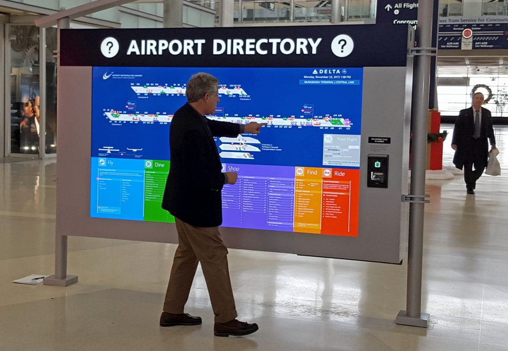 Wayne County Airport Digital Signage Upgrade