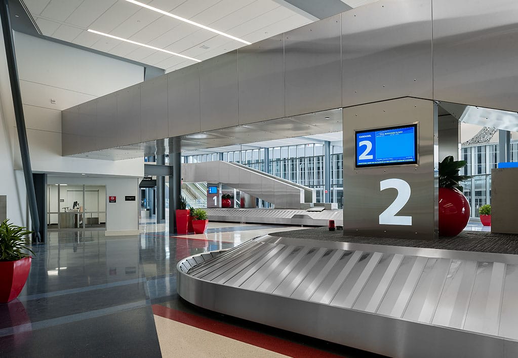 Philadelphia International Airport Terminal F Hub Baggage Claim