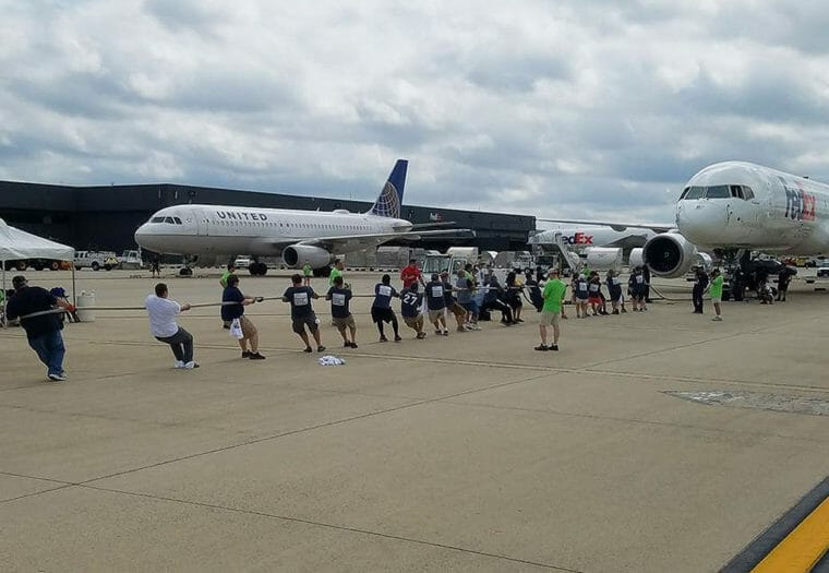 Arora Team Plane Pull