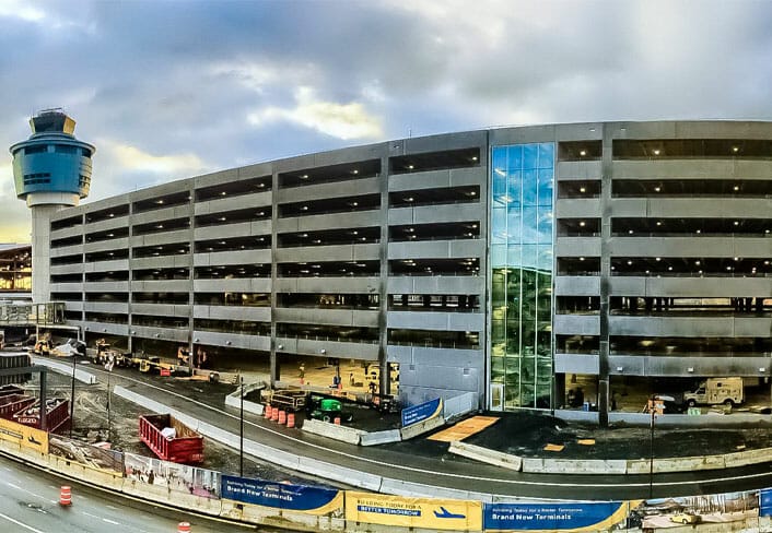 LGA Central Terminal Building West Parking Garage