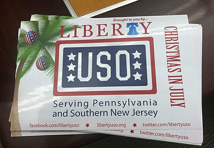 Liberty USO Christmas in July