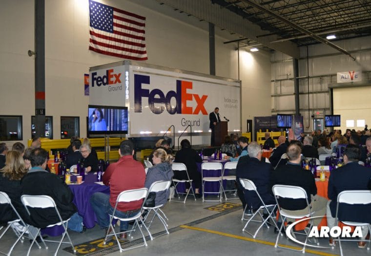 FedEx Ground Hub Opening