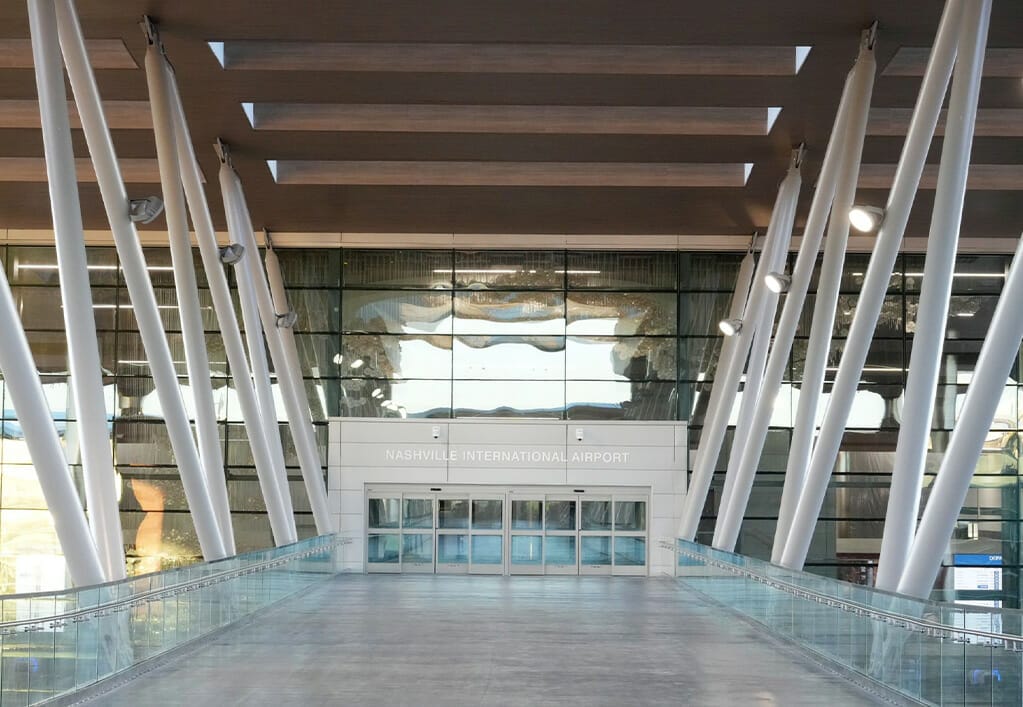 BNA Grand Lobby and IAF