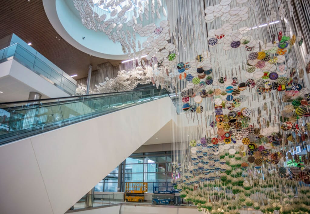 BNA Grand Lobby and IAF