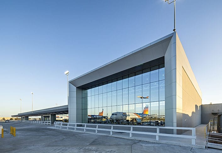 Designed interrelated Special Systems which were subsequently integrated into the existing systems already employed at the airport New, 5-position Ground Boarding Facility