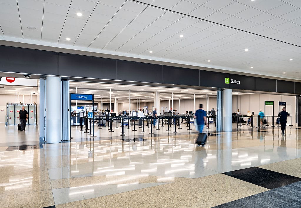 Designed interrelated Special Systems which were subsequently integrated into the existing systems already employed at the airport New, 5-position Ground Boarding Facility